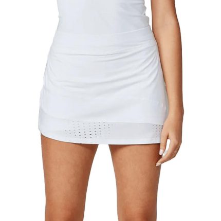 Womens 12 Inch/15 Inch Tennis Skort White