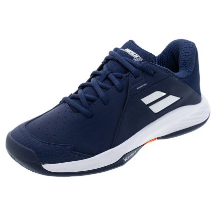 Juniors` Propulse 3 Tennis Shoes Estate Blue and White