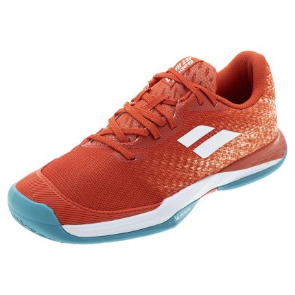 Juniors` Jet Mach 3 Tennis Shoes Fiesta Red