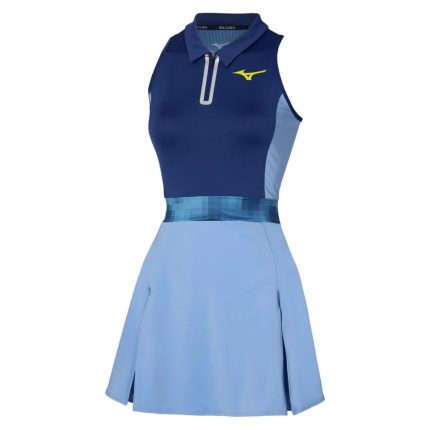 Women`s Printed Tennis Dress Bellwether Blue