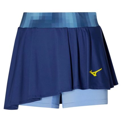 Women`s Printed Flying Tennis Skort Bellwether Blue