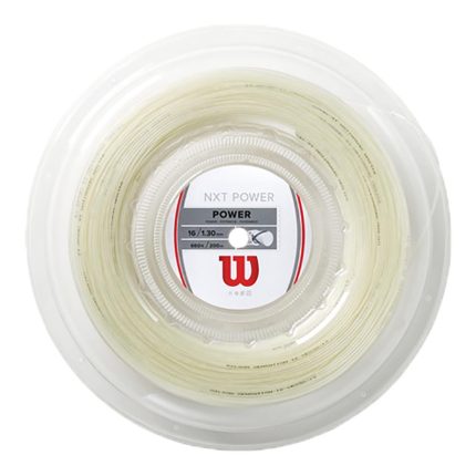 NXT Power 16 200M Tennis String Reel Natural