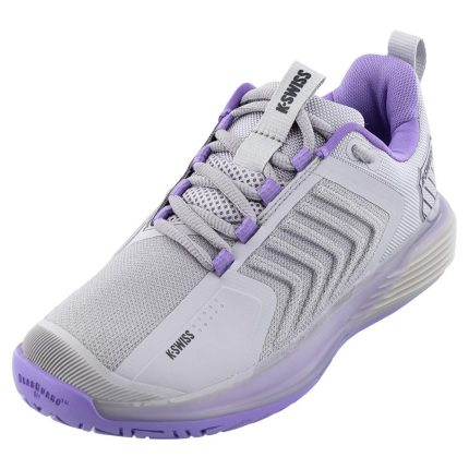 Women's Ultrashot 3 Tennis Shoes Raindrops and Paisley Purple