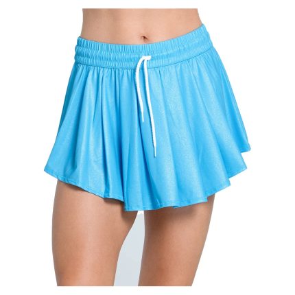 Women`s High Waist All That Shimmers 13.5 Inch Tennis Skort