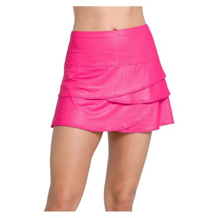 Women`s All That Shimmers Scallop 14 Inch Tennis Skort