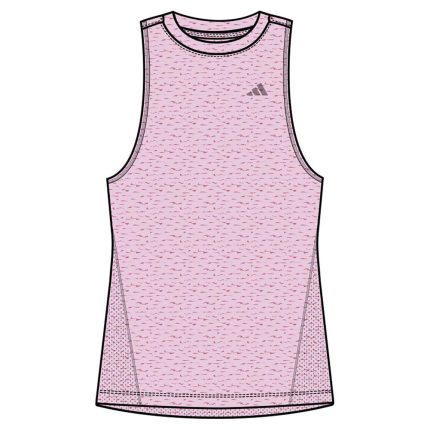 Women`s D4T Training Tank Clear Pink