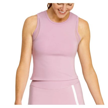 Women`s Yana Cropped Pickleball Tank with Bra