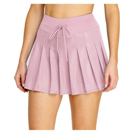 Women`s Kelli 14.5 Inch Pleated Pickleball Skort Lavender Mist