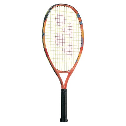 Junior 23 Prestrung Tennis Racquet Coral Orange